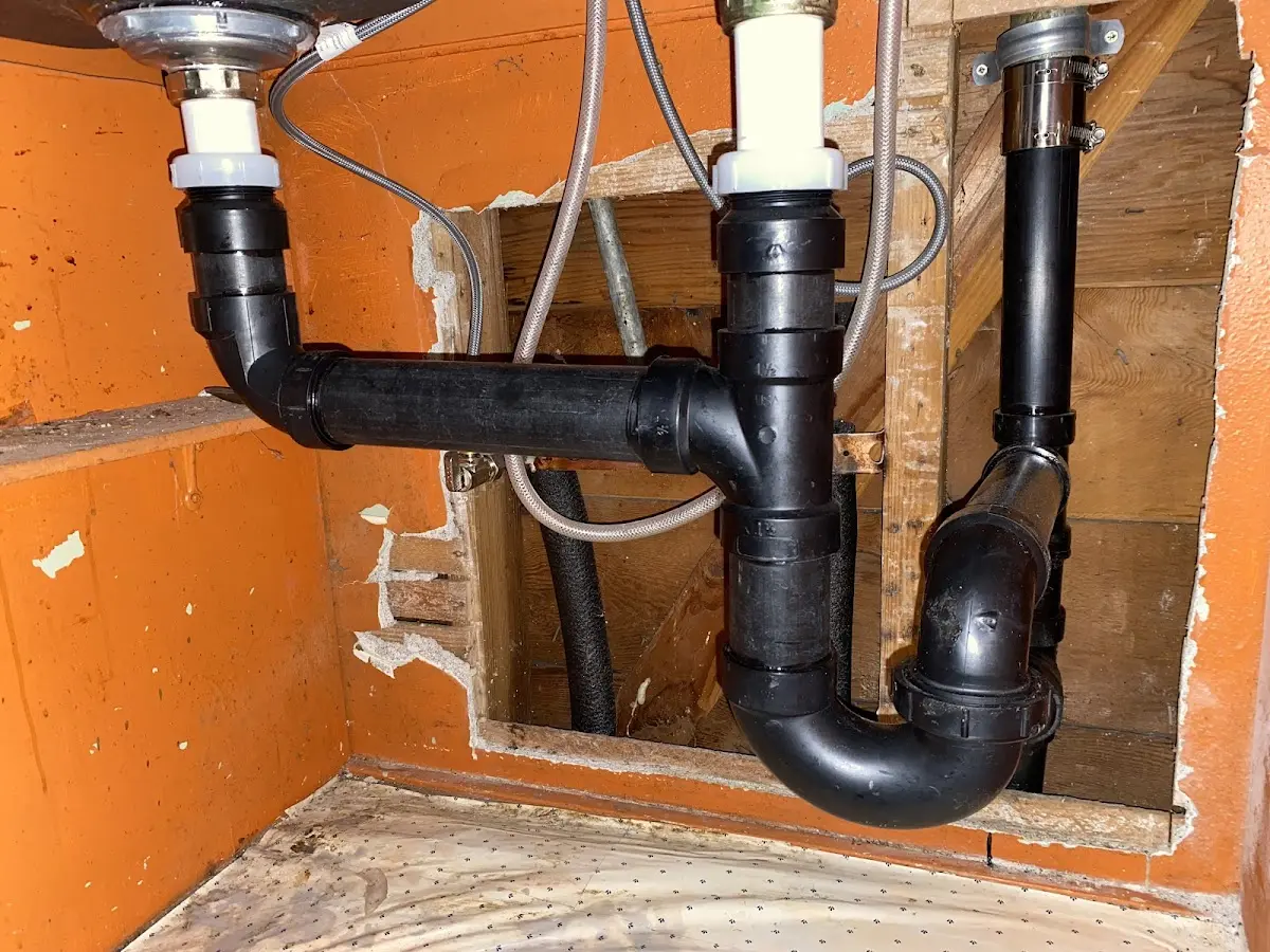 Professional Garbage Disposal Repair equipment and tools on the job in Luray